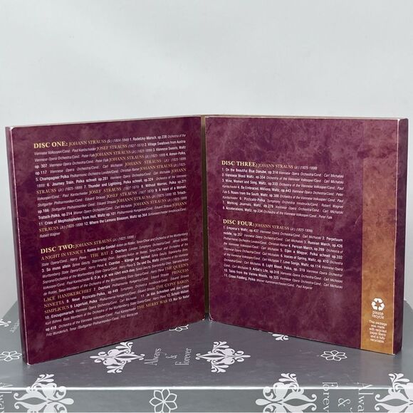 2008 Strauss Collector's Edition World’s Greatest Composers 4 disk Set - Picture 5 of 7